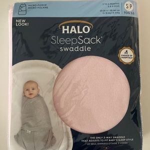 Halo Sleepsack Swaddle Small 3-6 months fleece